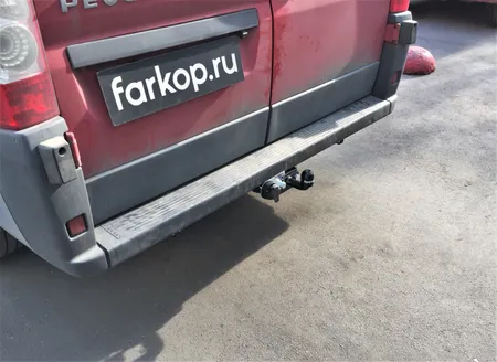 Фаркоп Лидер Плюс для Peugeot Boxer (L1,L2,L3) 2006- P107-FC в Владивосток