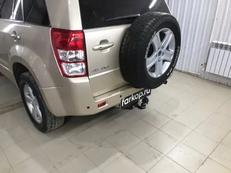 Фаркоп Лидер Плюс для Suzuki Grand Vitara (5 дв, двиг. 2.0,2.4) 2005-2015 S406-FC в Владивосток