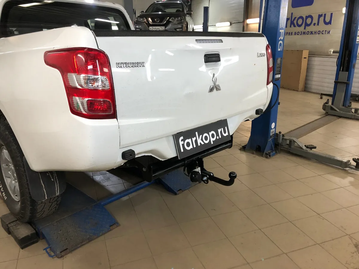 Фаркоп Лидер плюс для Mitsubishi L200 2015- Арт. M117-A M117-A в Владивосток Фаркоп Лидер плюс для Mitsubishi L200 2015- Арт. M117-A M117-A в Владивосток