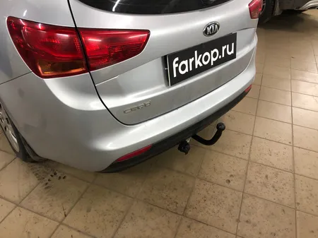 Фаркоп Лидер Плюс для Kia Ceed 2012-2018 (универсал) Арт. K119-A K119-A в Владивосток