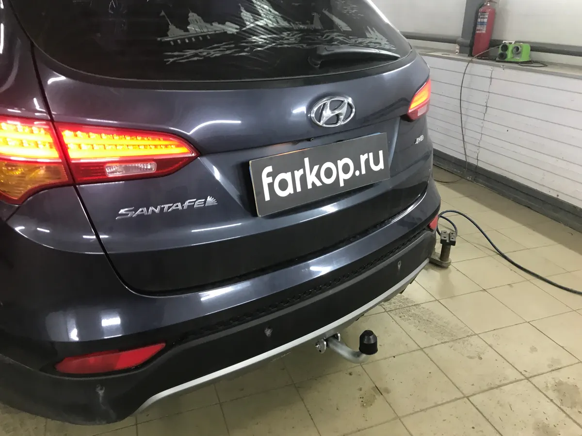 Фаркоп Galia для Hyundai Santa Fe (вкл. Grand) 2012-2018 H091A в Владивосток