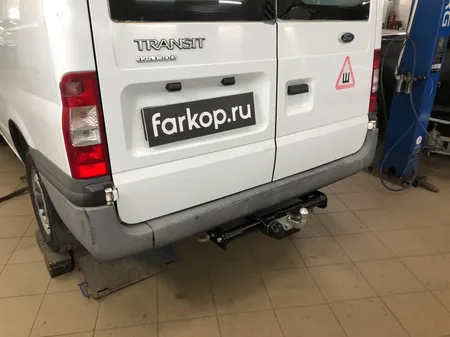 Фаркоп Лидер Плюс для Ford Transit (фургон) 2000-2014, (для а/м со ступенькой, без ступеньки) F116-F в Владивосток