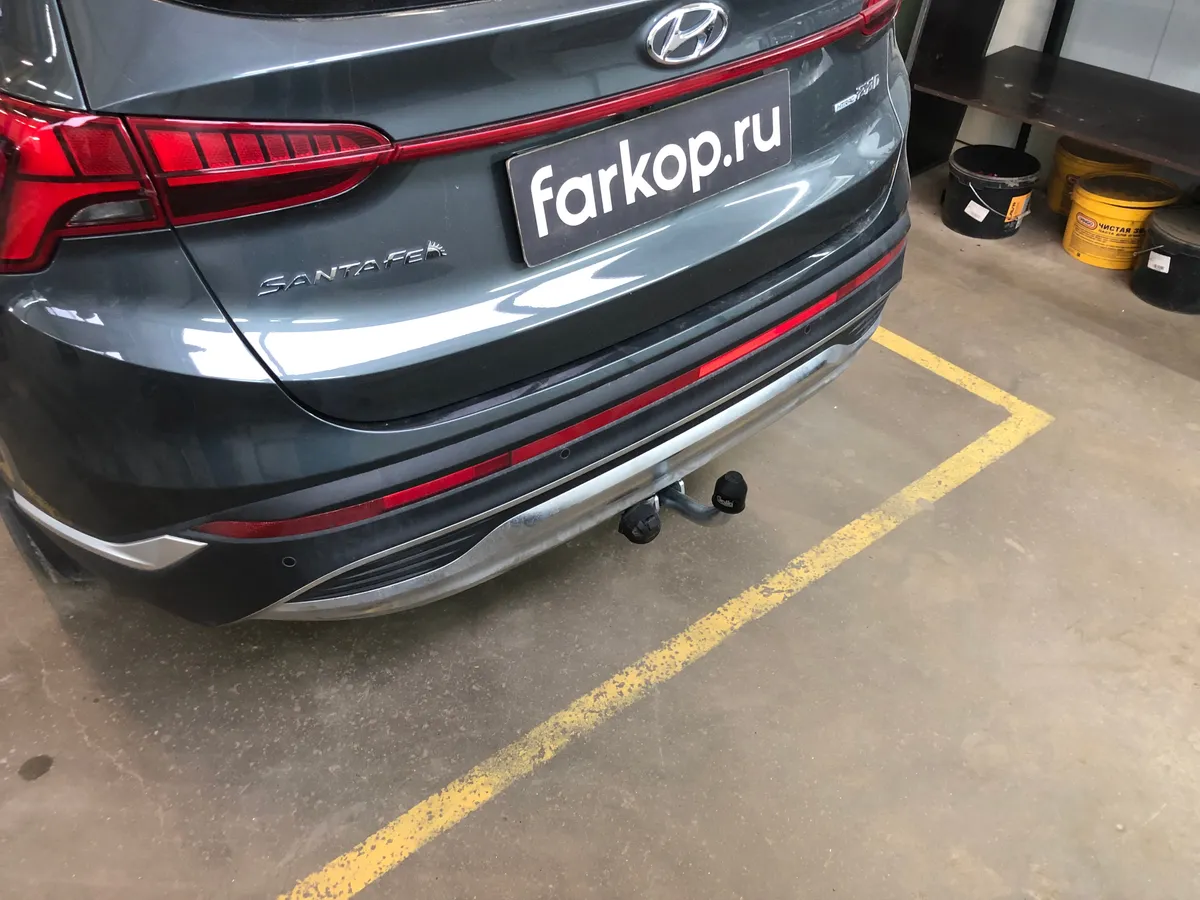 Фаркоп Galia для Hyundai Santa Fe 2020-2024 K050A в Владивосток Фаркоп Galia для Hyundai Santa Fe 2020-2024 K050A в Владивосток