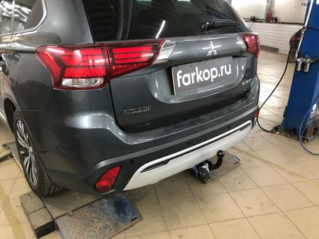 Фаркоп Лидер Плюс для Mitsubishi Outlander 2012-2022 M113-A в Владивосток