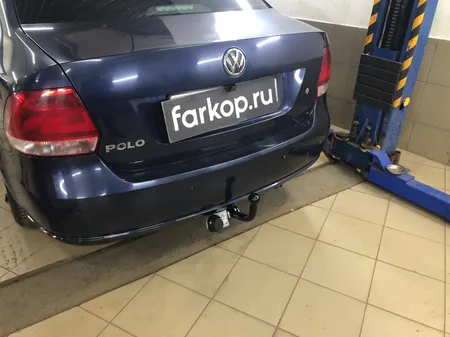 Фаркоп Лидер Плюс для Volkswagen Polo (седан) 2010-2020 V125-A в Владивосток