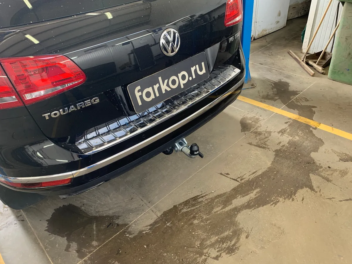 Фаркоп Galia для Volkswagen Touareg 2010-2018 V052C в Владивосток Фаркоп Galia для Volkswagen Touareg 2010-2018 V052C в Владивосток