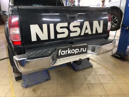 Фаркоп Лидер Плюс для Nissan NP300 2008-2015, (для а/м со ступенькой, без ступеньки) Арт. N113-A N113-A в Владивосток