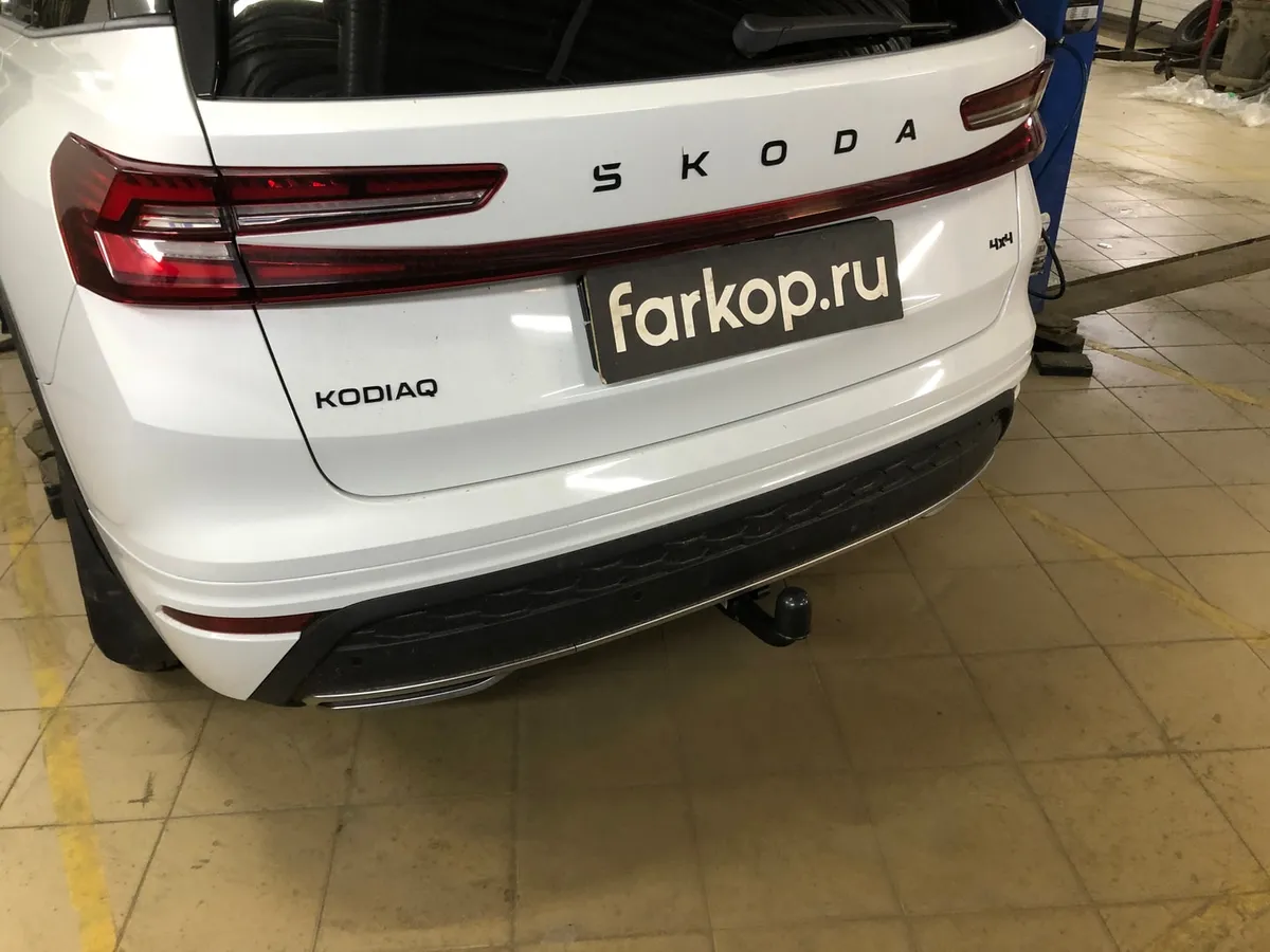 Фаркоп Steinhof для Skoda Kodiaq 2023- S-292 в Владивосток