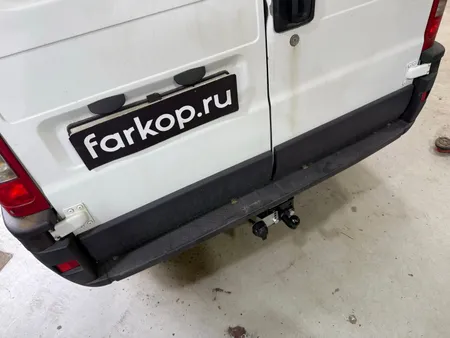 Фаркоп Лидер Плюс для Fiat Ducato (Соллерс) 2007-2012 Арт. F202-FC F202-FC в Владивосток