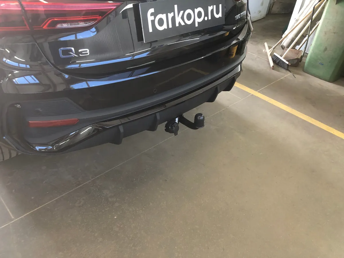 Фаркоп Steinhof для Audi Q3 (Sportback) 2019- A-117 в Владивосток Фаркоп Steinhof для Audi Q3 (Sportback) 2019- A-117 в Владивосток