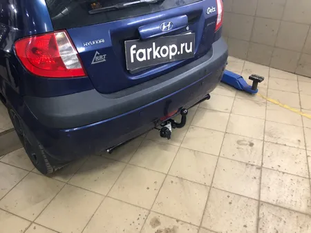 Фаркоп Лидер Плюс для Hyundai Getz (хетчбек) 2003-2011 Арт. H207-A H207-A в Владивосток