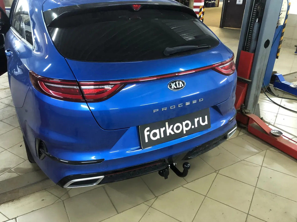 Фаркоп Лидер Плюс для Kia ProCeed (универсал) 2018- K125-A в Владивосток Фаркоп Лидер Плюс для Kia ProCeed (универсал) 2018- K125-A в Владивосток