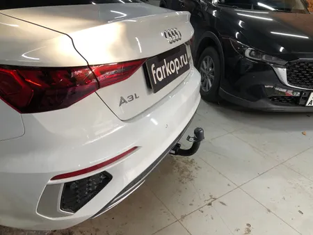 Фаркоп Steinhof для Audi A3 (седан, хетчбек) 2020- Арт. A-126 A-126 в Владивосток
