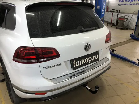 Фаркоп Oris для Volkswagen Touareg 2010-2018, кроме R-Line 3555-D2 в Владивосток