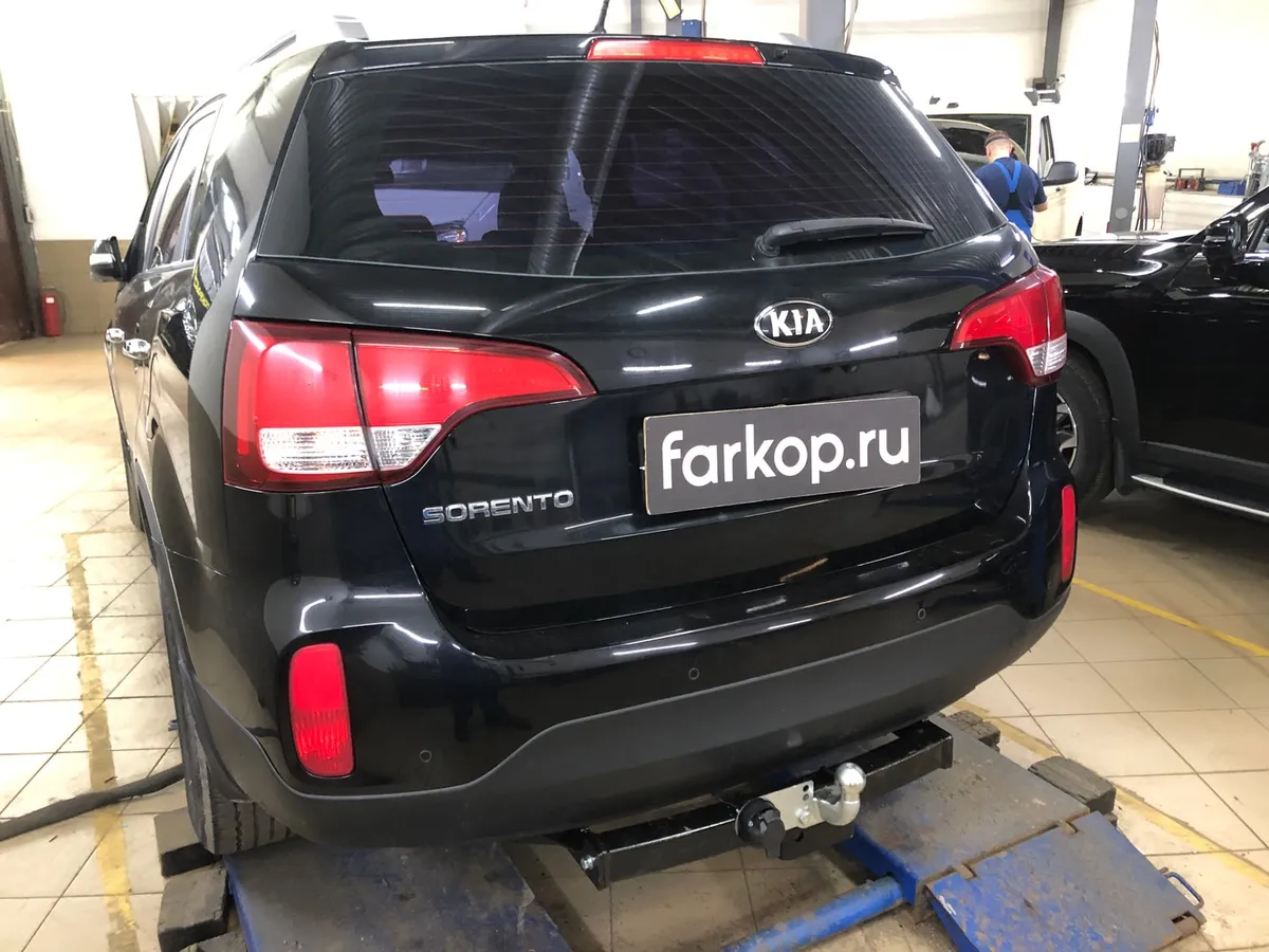 Фаркоп Лидер Плюс для Kia Sorento 2012-2021 H224-F в Владивосток