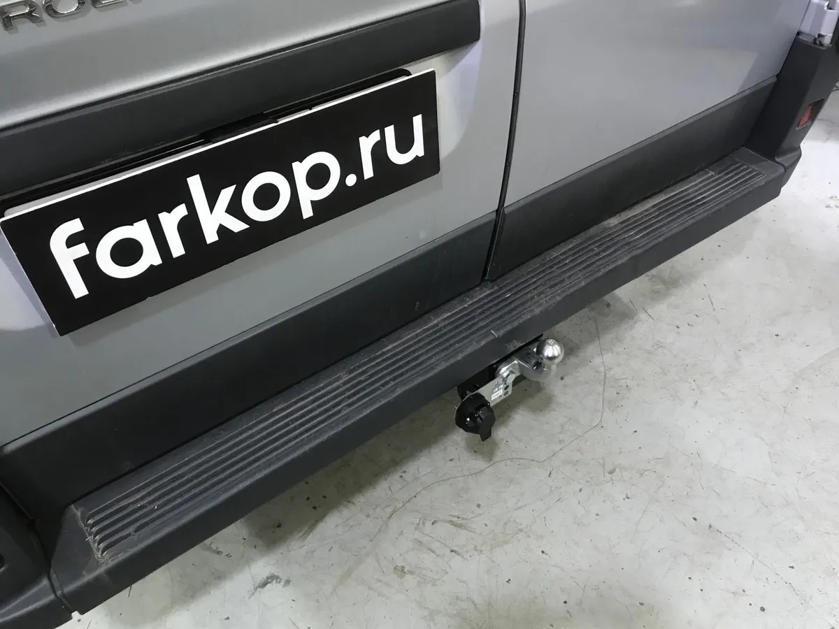 Фаркоп Лидер Плюс для Peugeot Boxer (L4) 2006- P105-F в Владивосток Фаркоп Лидер Плюс для Peugeot Boxer (L4) 2006- P105-F в Владивосток